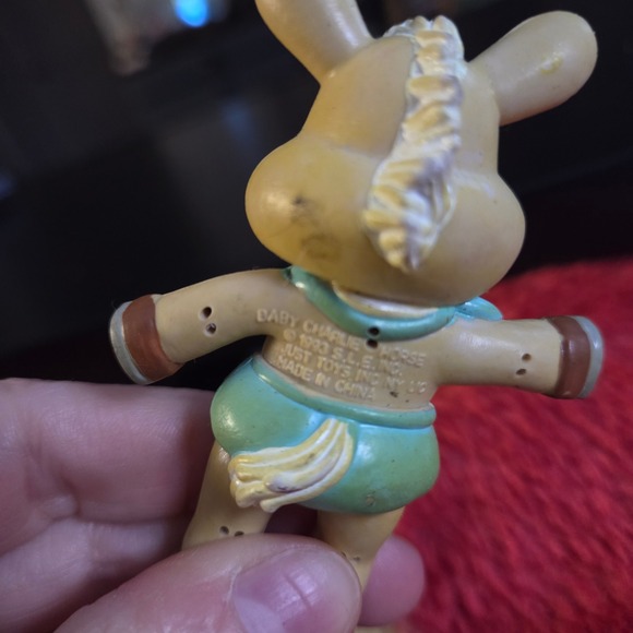 Baby Lambchop & Friends Baby Charlie Horse Figurine 1993 Vintage Collectible Toy - Picture 2 of 4